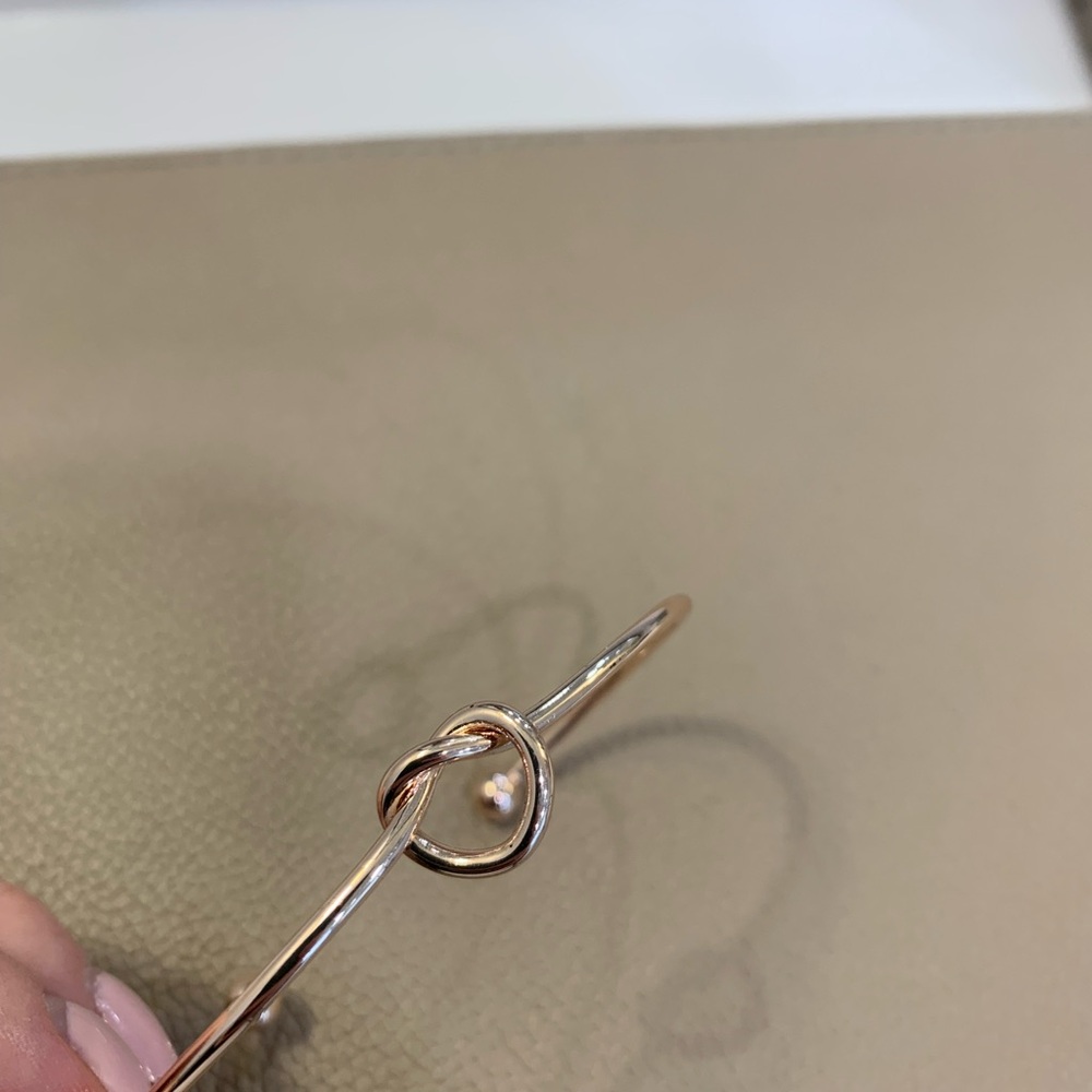 Kate Spade Rose Gold Knot Bangle